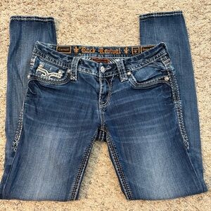 Rock Revival Cornett Women's Blue Skinny Jeans